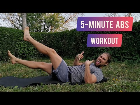 [MIGAJ] 5-minute ABS WORKOUT  (No Equipment)