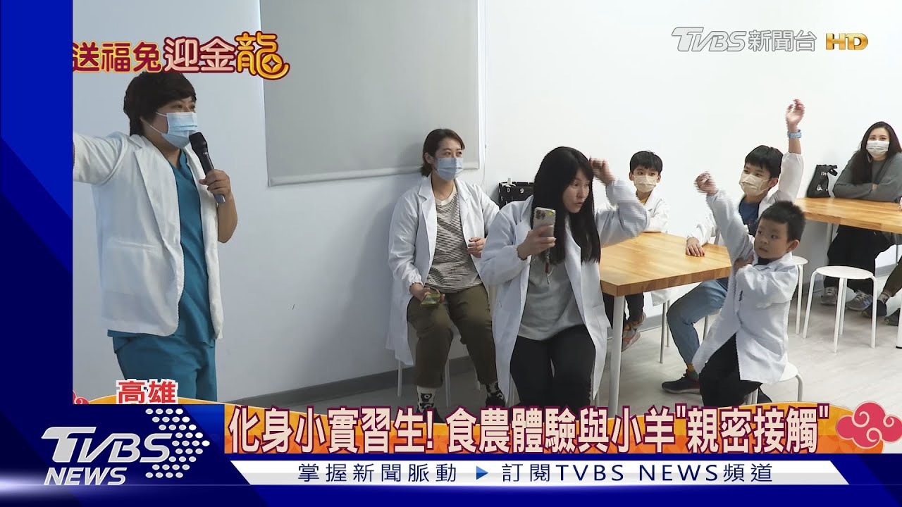 一日照顧員!小朋友與羊咩咩「親密接觸」近距離健檢