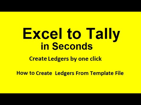 Ledger Creation
