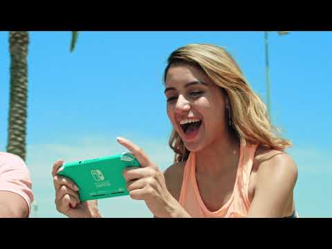 thumbnail video image 2 of Consola Portátil Nintendo Switch Lite Turquesa, 2 of 5