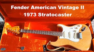 Video thumbnail for Fender American Vintage II Series - 1973 Stratocaster - Aged Natural Finish by rjstauber