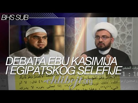 Debata Ebu Kasimija i egipatskog selefije koji je pobjegao