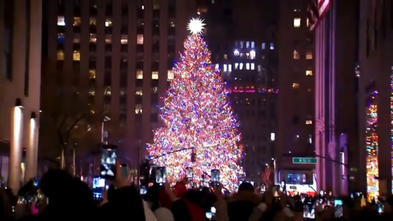 Rockefeller Center Christmas Tree Lighting 2022 | Listen Up Live