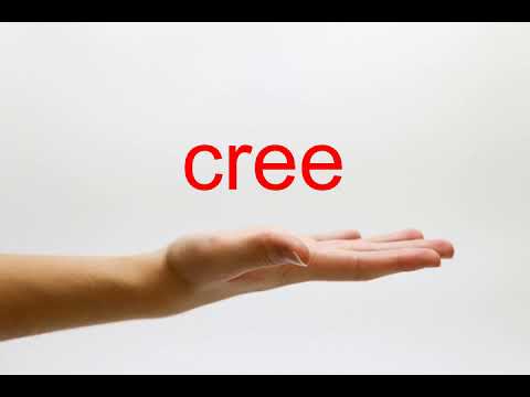 How to Pronounce cree - American English