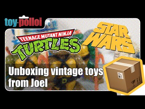 Vintage Toy donation Unboxing from Joel - Toy Polloi