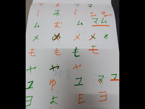 Easy way to learn Katakana, Learn Katakana in 1 Hour