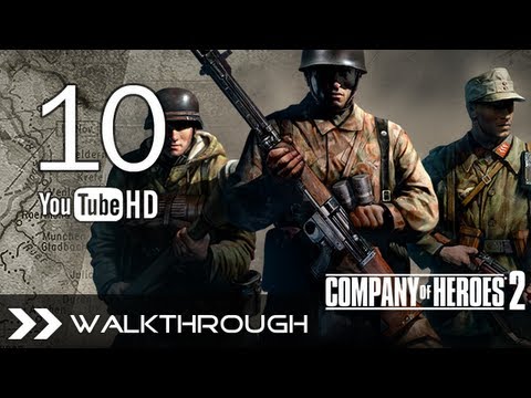 Company of Heroes 2 Walkthrough Gameplay - Part 10 (Mission 7 - Land Bridge to Leningrad 1/2) HD