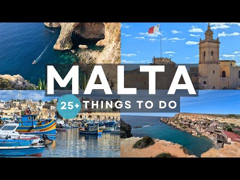 25+ Best Places to Visit in Malta - 4K Malta Travel Guide