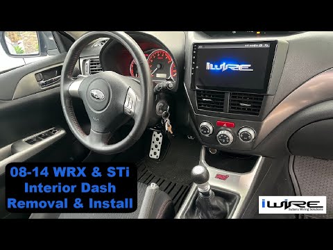 Subaru Dash Removal & Install (08-14 WRX / STI / Impreza)