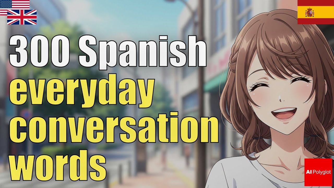 300 Spanish everyday conversation words | Natural Listening | Must-Know