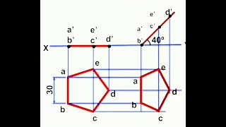 PROJECTION OF PLANES IN HINDI WITH ALL BASIC CONCEPTS