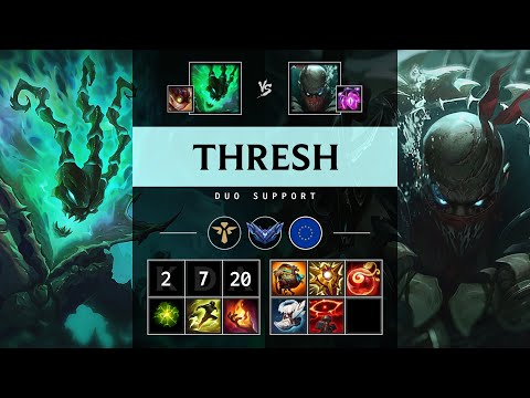 Thresh Support vs Pyke - EUW Diamond Patch 25.15