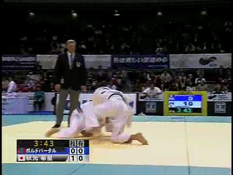 JUDO 2008 Jigoro Kano Cup: Boldbaatar Chimed-Yondon (MGL) - Kisei Akimoto (JPN)