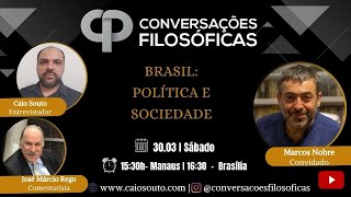 Brasil: política e sociedade. Live com Marcos Nobre