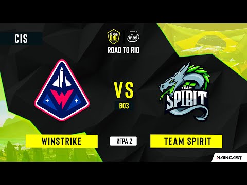 Winstrike vs Team Spirit  [Map 2, Mirage] | BO3 | ESL One: Road to Rio
