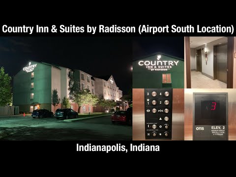 Otis Series 5 NEL Hydraulic Elevators/Lifts - Country Inn & Suites by Radisson (Arpt S) - Ipls, IN