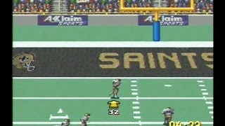 NFL Quarterback Club 96 SNES Gameplay Review Super Nintendo