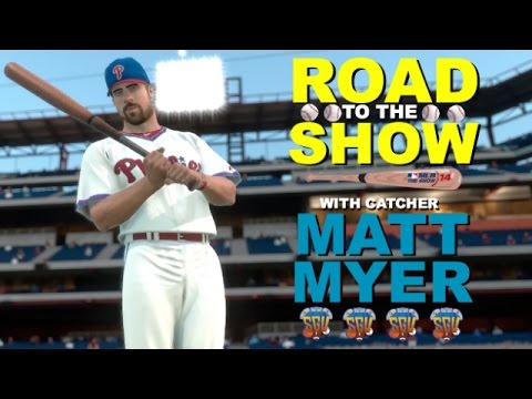 MLB 14 The Show (PS4): Matt Myer (Catcher) Road To The Show - EP67