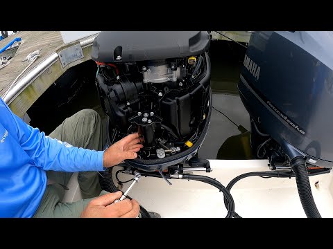 Yamaha 4.2L V6 fuel filter change - 225 250 300 HP