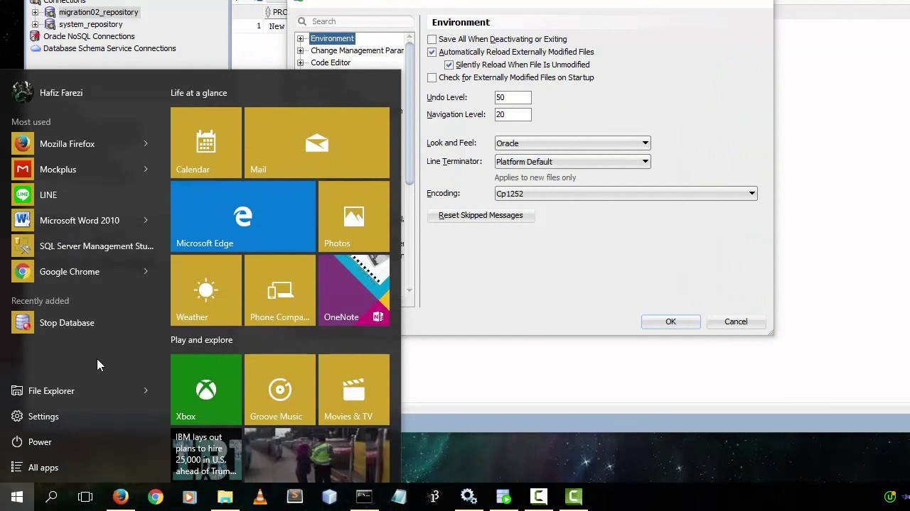 Migration Database from Microsoft SQL Server to Oracle XE 11g