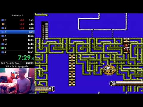 Mega Man 2 Speedrun in 26:37 [Former World Record]