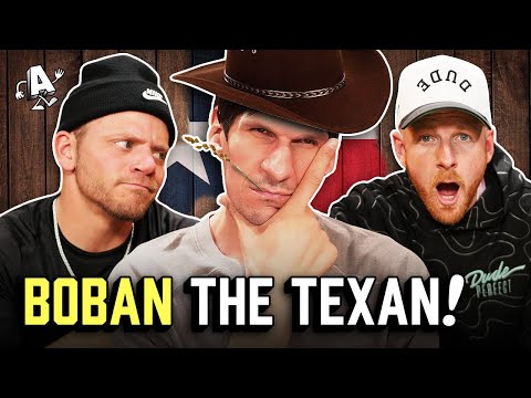 Boban Takes Dude Perfect's Texas Trivia Quiz