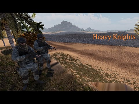 20.000 Modern Soldiers vs 1 Million Heavy Knights - UEBS 2