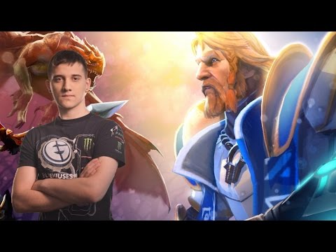Arteezy Omniknight plays #1 in Dota 2 / no sound