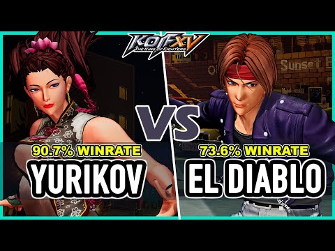 KOF XV 🔥 Yurikov (Luong/Isla/Meitenkun) vs El Diablo (Kyo/Isla/Krohnen)