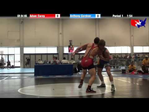 Adam Carey vs. Anthony Gardner at 2013 Las Vegas/ASICS U.S. Open