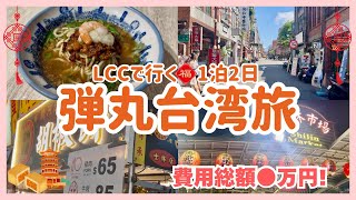 【弾丸台湾旅】ママの自由時間 LCCで行く節約旅 台湾Vlog 音声あり
