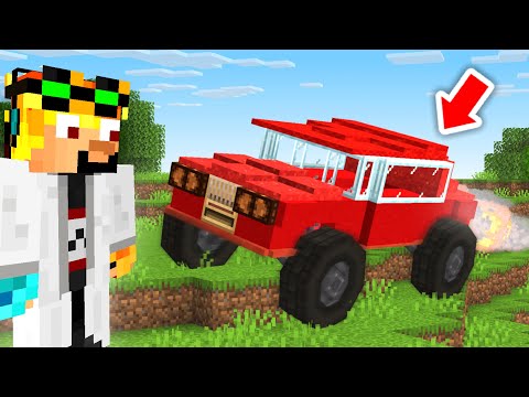 Přidal jsem REALISTICKÝ AUTA do Minecraftu