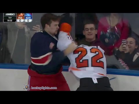 Luke Schenn vs Dylan McIlrath Nov 28, 2015