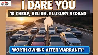 10 Most Reliable LUXURY SEDANS (Worth Owning After Warranty!!!)