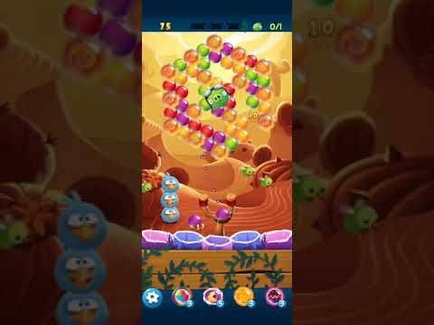 Angry birds pop bubble shooter level 202 3 STARS NO BOOSTER