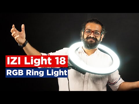 I tried the viral IZI Light 18 RGB Ring Light and WOW! 😱🔥