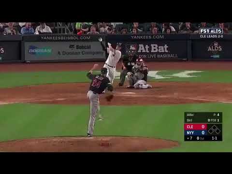 Greg Bird homerun off Andrew Miller, ALDS game 3, 2017