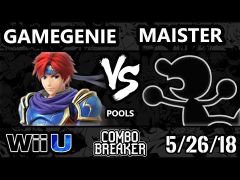 Combo Breaker 2018 Smash 4 - Gamegenie222 (Roy, Falco) Vs. KJS | Maister (G&W) - Wii U Pools