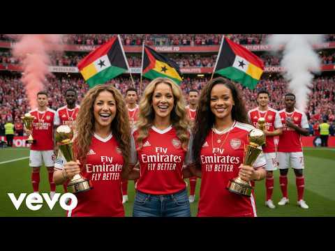 Shakira, Céline Dion & Rihanna - Arsenal The Champion of England (2026 Afro-Latin Music Video)