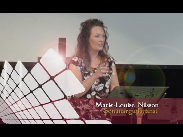 Sommargudstjänst med Marie-Louise Nilsson