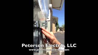 preview picture of video 'Panel Electrical Meter Lock Installed In Evans, Colorado'