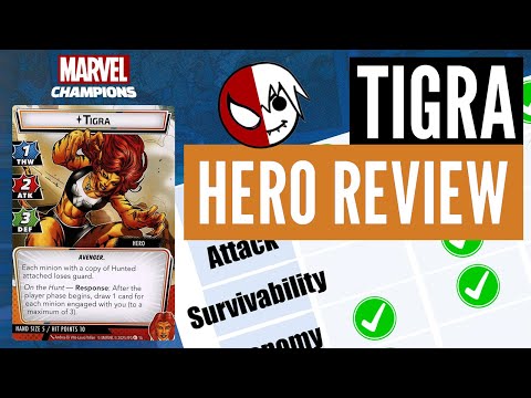 Tigra Hero Review for Marvel Champions