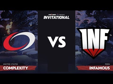 Infamous Gaming vs Complexity (Game 2) SL i-League Invitational S4 StarLadder 2018 - Dota 2