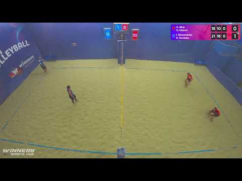 16:20 O. Bilyk / O. Klishch - I. Romanenko / R. Korobko 20.11.2022 | Winners Beach Volleyball