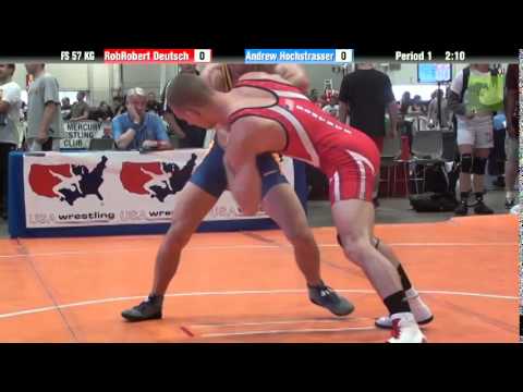 Mens FS FS 57 KG - RobRobert Deutsch vs. Andrew Hochstrasser