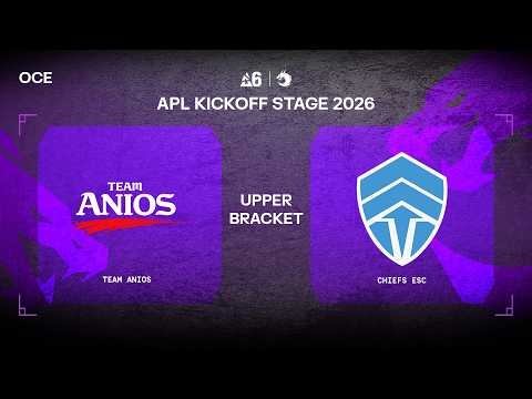 Team Anios vs Chiefs Esports Club Replay