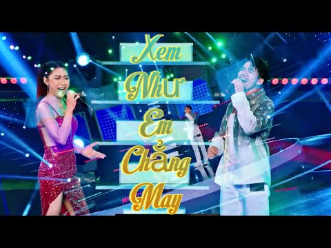 Xem Như Em Chẳng May || Quốc Thiên song ca cùng cô gái Bí Ẩn || Song Ca Giấu Mặt || ANN NGUYỄN