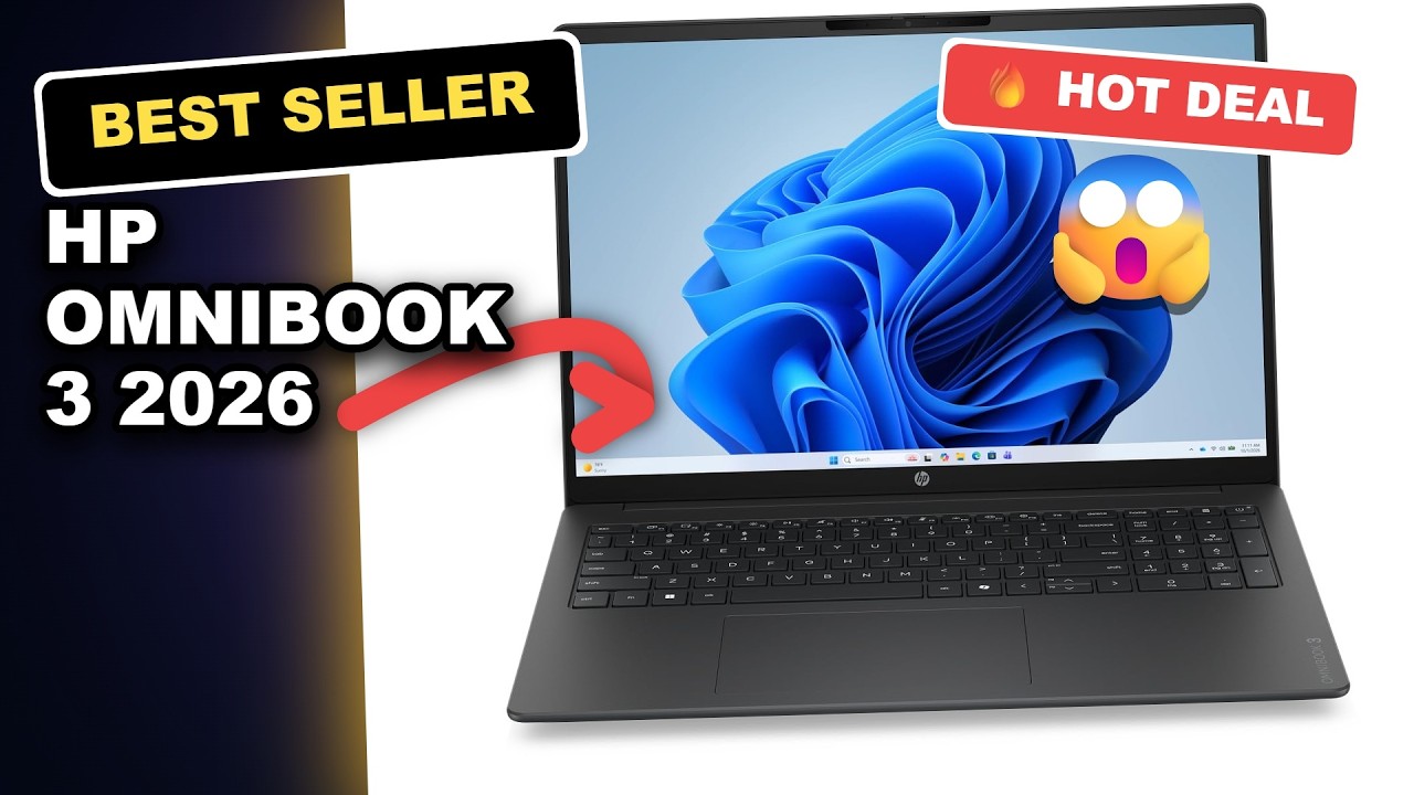 HP OmniBook 3 2026 Review: Is This 16" Touchscreen Laptop Worth It?