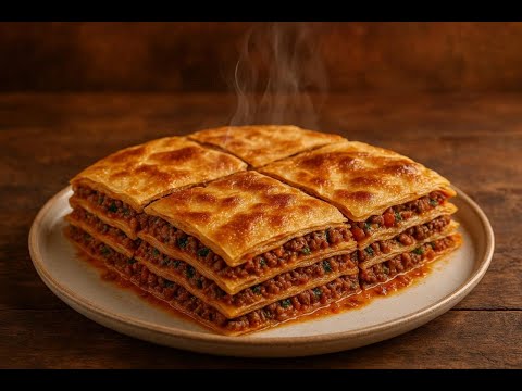 I Made Turkish Lasagna (Yağlama) And It BLEW My Mind! 🤯🧀” recipe of Lasagna what& how to cook dinner