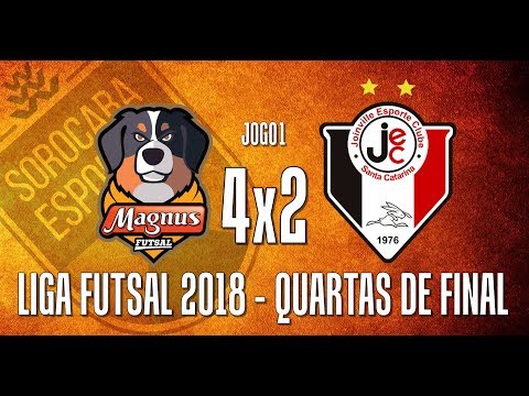 Gols | Liga Nacional Futsal 2018 | Magnus 4x2 Joinville